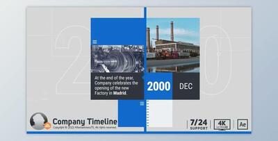 Company Timeline (Videohive 38009802) - AE Project