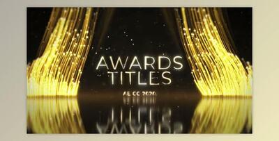 Luxury Premium Awards Titles (Videohive 48145214) - AE Project