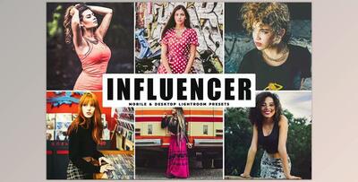 Influencer Lightroom Presets Pack CreativeMarket-4085774