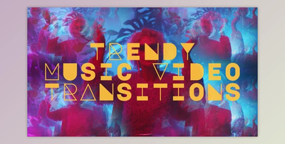 Trendy Music Video Transitions (Videohive 51203148) - AE Project