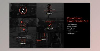Countdown Timer Toolkit V9 (Videohive 38061593) - AE Project