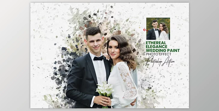 Ethereal Elegance Wedding Paint - 92470896