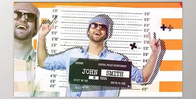 Mugshot Opener (Motionarray 851378) - AE Project