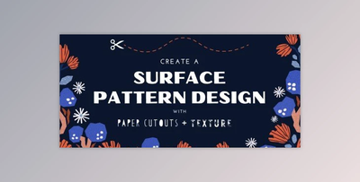 Surface Pattern Design: Make a Paper Cutout Pattern with Textures in Adobe Illustrator