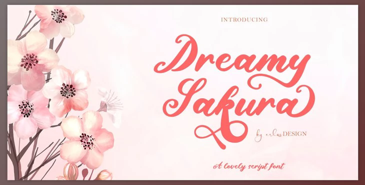 Dreamy Sakura Font