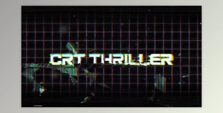 VHS Thriller (Videohive 39557069) - AE Project