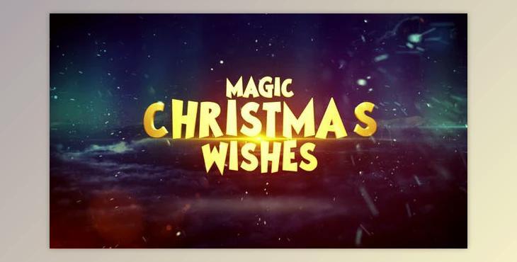 Magic Christmas Wishes 2024 (Videohive 48760007) - AE Project