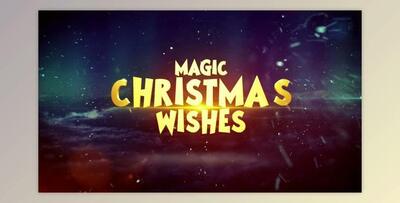 Magic Christmas Wishes 2024 (Videohive 48760007) - AE Project
