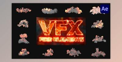 VFX Fire Elements for After Effects (Videohive 51236418) - AE Project