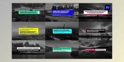 Box Titles Pack For Premiere Pro (Videohive 33649804) - PR Project