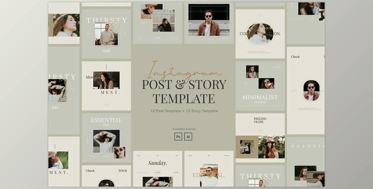 Minimalist Instagram for Creator CreativeMarket-5370516