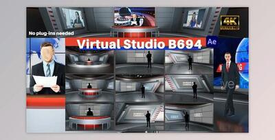 Virtual Studio B694 (Videohive 37102483) - AE Project