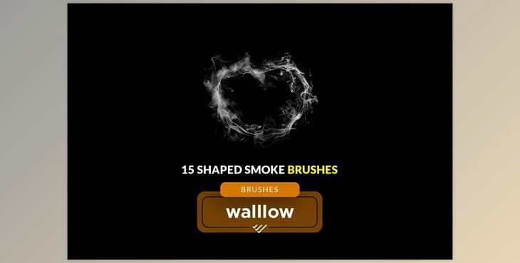 Creative shapes: 15 smoke brushes - 279329005