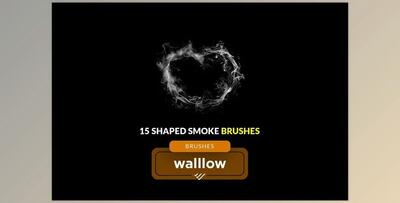 Creative shapes: 15 smoke brushes - 279329005