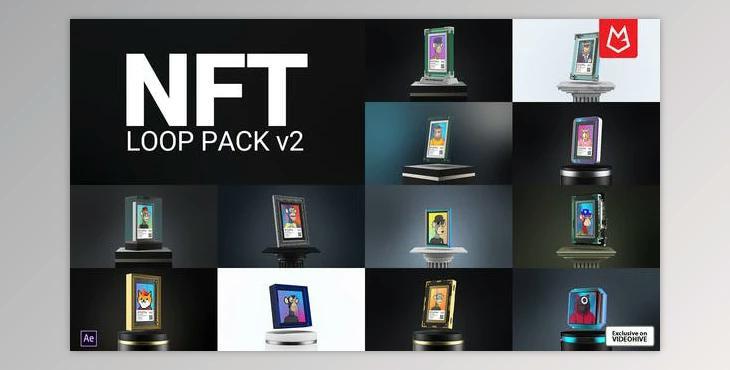 Videohive NFT Loop Mockup Pack v236511715