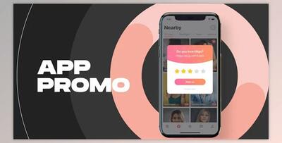 Minimalistic app promo (Videohive 29129603) - AE Project