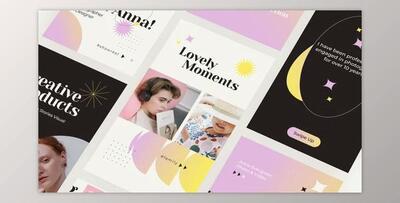 Aesthetic Resume Stories (Videohive 34094876) - AE Project