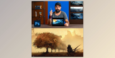 Matte Painting of Imaginary Worlds in Photoshop - Domestika