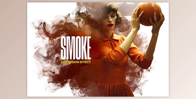 Smoke Dispersion Photo Effect - 91883651
