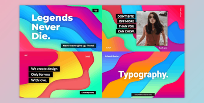 Colorful Typography (Videohive 30616421) - PR Project