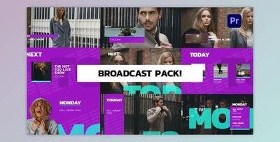Broadcast Pack for Premiere Pro (Videohive 32315216) - PR Project