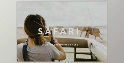 Safari Lightroom Mobile Preset - CreativeMarket 6456544