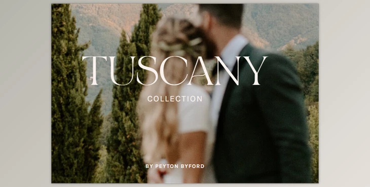 Peyton Byford – Tuscany collection