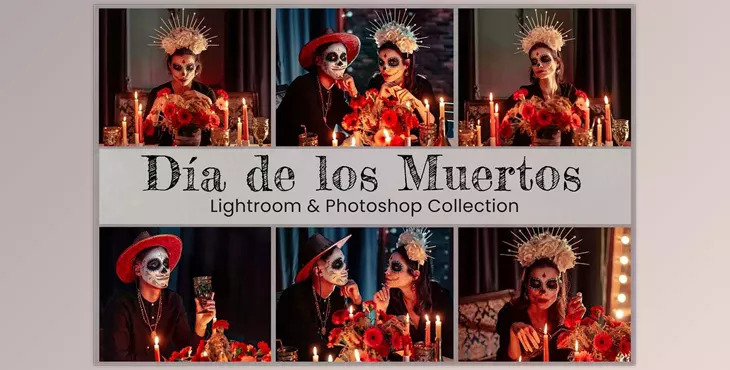 Día de Los Muertos Lightroom PS LUTs 6525741 (Mob, Desk)