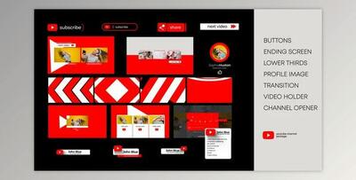 Youtube Package (Videohive 33282171) - AE Project