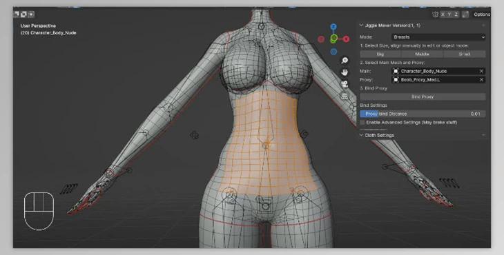 Jiggle Maker v1.4 for Blender