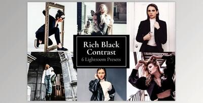 Rich Black Contrast Preset Lightroom CreativeMarket-5884735 (DNG)