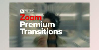 Premium Transitions Zoom (Videohive 49852870) - AE Project