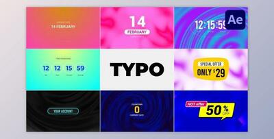 TYPO for After Effects (Videohive 51058338) - AE Project