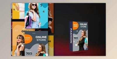 Fashion Promo Instagram & Facebook Posts B211 (Videohive 35204819) - AE Project