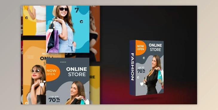 Fashion Promo Instagram & Facebook Posts B211 (Videohive 35204819) - AE Project