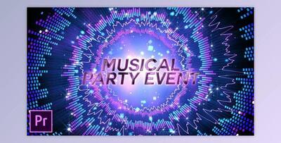 Musical Event Party Opener - Premiere Pro (Videohive 53657979)