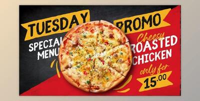 Fun Blackboard Food Menu Slideshow (Videohive 31926025) - AE Project