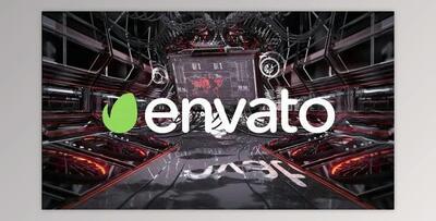 Mechanical HUD Glitch Logo (Videohive 26092444)
