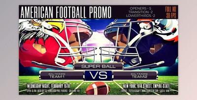 Videohive American Football Promo 29690556