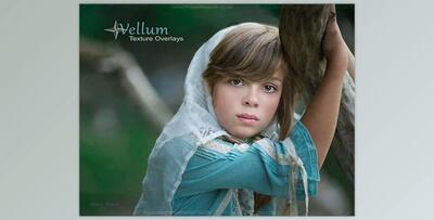 Portrait Pizzaz: Vellum Texture Overlays