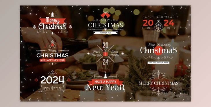 Christmas Titles (Videohive 49618527) - AE Project