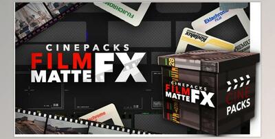 Cinepacks - Film Matte FX (PNG , MOV)
