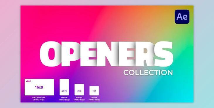 Openers Pack (Videohive 45635764) - AE Project
