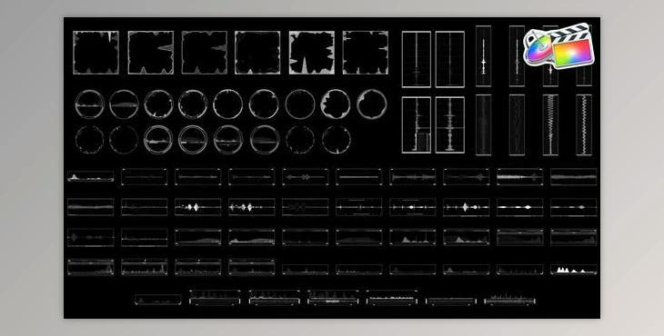 Infographic Elements Audio Motion for FCPX (Videohive 51948578)