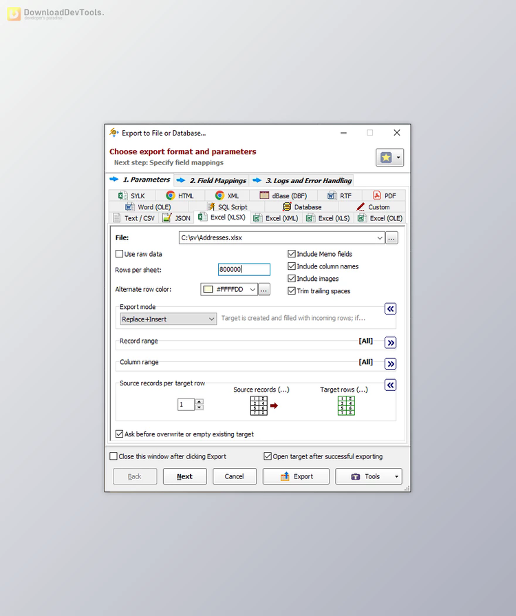 Exportizer Enterprise v10.0.0.1323 Multilingual + Potable Edition + CRACK