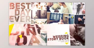 Wedding Story Book (Videohive 38035636) - AE Project