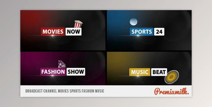 Broadcast Channel Movies Sports Fashion Music (Videohive 2558299)