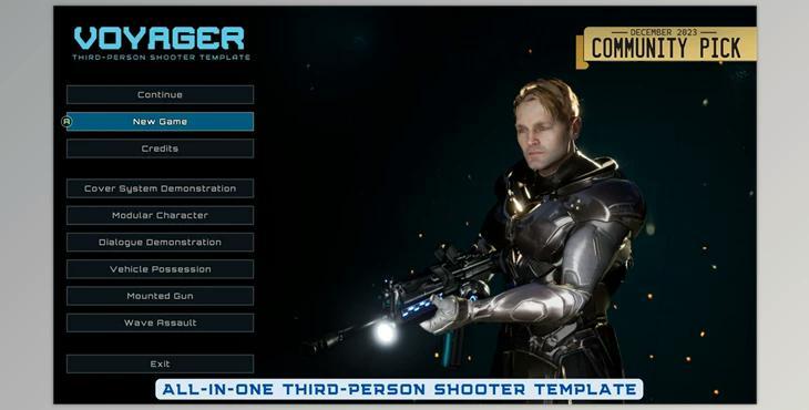 Unreal engine - Voyager Third Person Shooter Template V2 For UE 4.27+