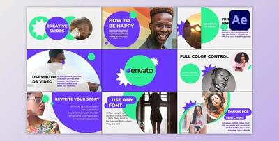 Creative Slides for After Effects (Videohive 52426657) - AE Project