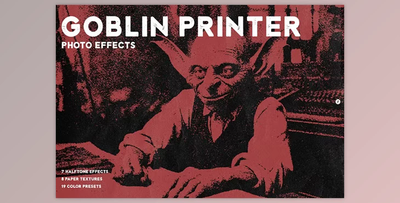 Goblin Printer - Halftone Effects - 92049165